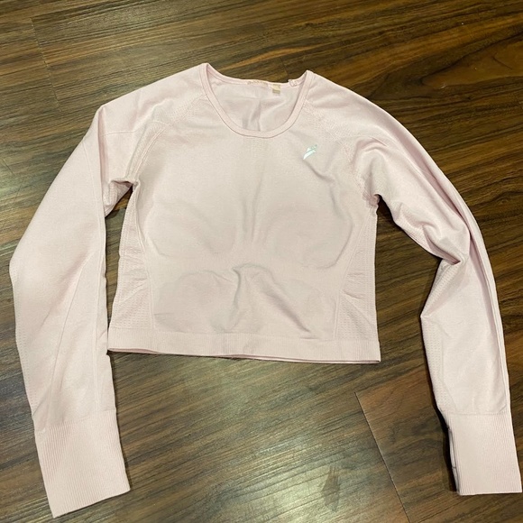 DoYouEven Air Seamless Long Sleeve Crop Top Size Small - Picture 2 of 8